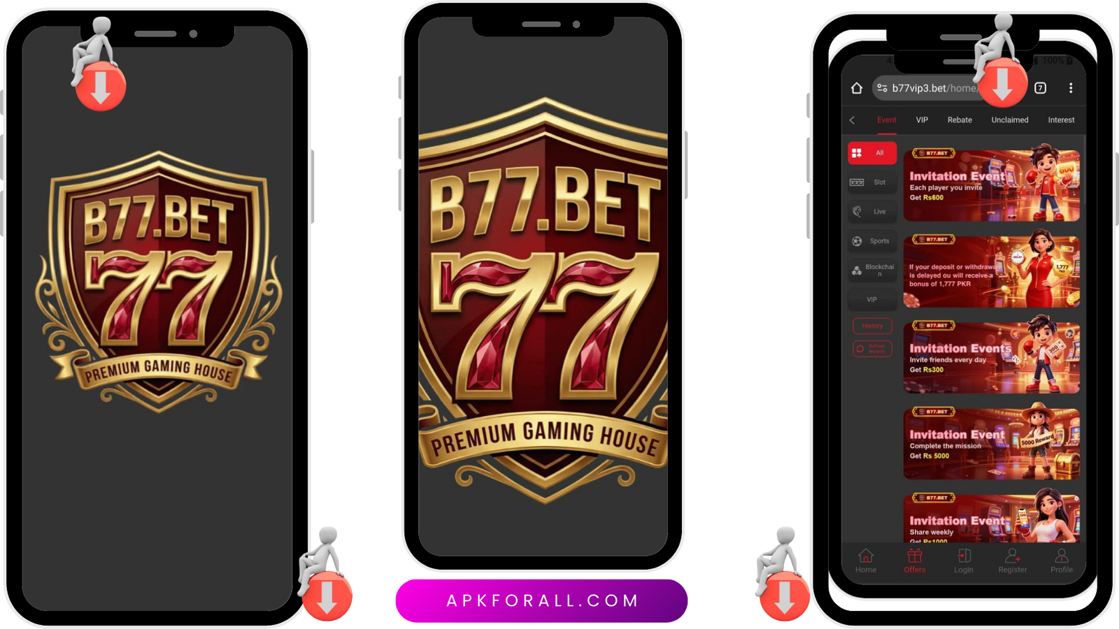 B77 Bet Game Download