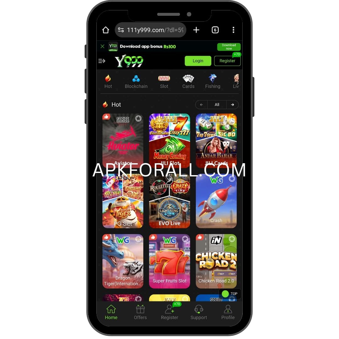 Y999 Game is an online real-money gaming application